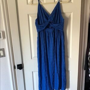 SHEIN Royal Blue Maxi Dress